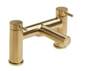 Tavistock Anthem Deck Mounted Bath Filler in Brushed Brass