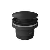 Vado Universal Basin Waste - Matt Black, White, Brass &amp; Pewter image