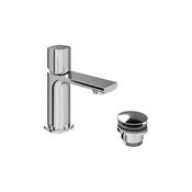 Vado Cameo Leverless Mini Mono Basin Mixer Tap and Universal Waste image