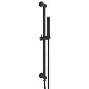 Bathworks Essentials Riser Rail &amp; Handset Including Hose Matte Black