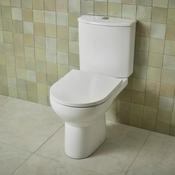 Tavistock Levant WC Pan and Cistern With Thermoset Seat image