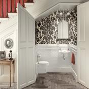 Burlington Curved Front 2TH Cloakroom Basin image