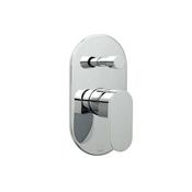 2 Outlet Manual Shower Valve with Diverter – Polished Chrome