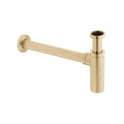 VADO Round Bottle Trap - Brushed Gold image