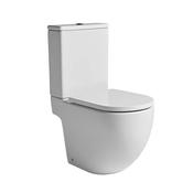 Tavistock Orbit Open Back Close Coupled Toilet &amp; Soft Close Seat image