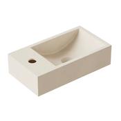 HiB Entero Soft Beige 400mm Concrete Basin