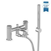 Vado Safari Lever Deck Mounted Bath Shower Mixer with Shower Kit image