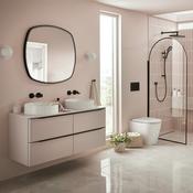 Vado Cameo Soft Square Illuminated Bathroom Mirror with Adjustable Light image