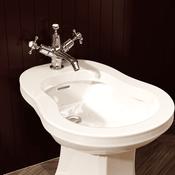 Burlington Claremont Deck Mounted Bidet Mixer image