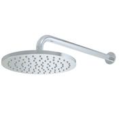 Bathworks Essentials Core Round Shower Head &amp; Arm Chrome image