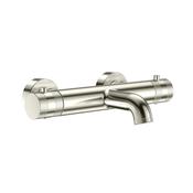 Bathworks Essentials Wall Mounted Bath Filler Brushed Nickel image