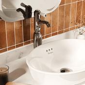 Burlington Chelsea Curved Tall Basin Mixer image