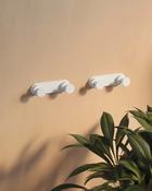 Sonia Tecno Project Double Robe Hook - White image