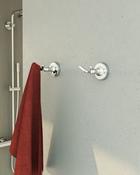 Sonia E-Plus Double Robe Hook - Chrome image