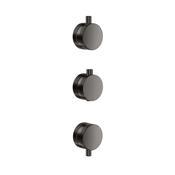 Bathworks Essentials Knurled Shower Valve Pack Gunmetal