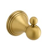 Sonia Genoa Bathroom Robe Hook Brushed Gold