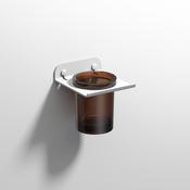 Sonia Quick Bathroom Tumbler White