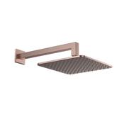 Bathworks Essentials Square Shower Arm &amp; Head Brushed Bronze image