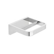 VADO Omika Wall Mounted Closed Toilet Roll Holder Chrome image