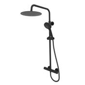 The Tavistock Quantum Black Thermostatic Dual Function Bar Shower