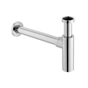 Vado Contemporary Round Bottle Trap Chrome image