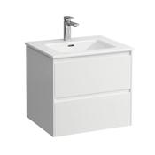 LAUFEN 600mm Slim Basin &amp; LANI 2 Drawer Vanity Unit image