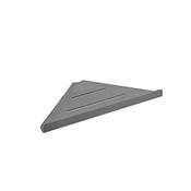 Vado Shama Corner Shelf - Brushed Gunmetal image