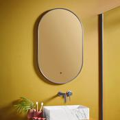 Bathworks Essentials Aubrey LED Mirror Gunmetal 500×800 image