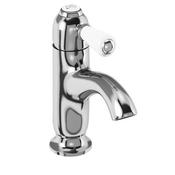 Burlington Chelsea Curved Spout Basin Mixer Tap Chrome image