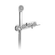 Vado Tablet Arrondi 1 Outlet Concealed Thermostatic Shower Valve with All‑Flow