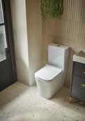 Tavistock Compass Square Close Coupled Fully Enclosed Toilet &amp; Soft Close Seat image