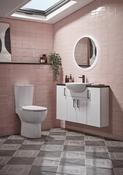 Tavistock Loft Comfort Height Open Back Close Coupled Toilet &amp; Soft Close Seat image