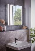 Tavistock Render Two Door Illuminated Bathroom Cabinet 600mm