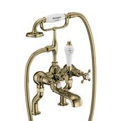 Burlington Claremont Deck Mounted Bath Shower Mixer image