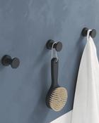 Sonia Tecno Project Bathroom Single Robe Hook 25mm- Matt Black image