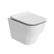 Tavistock Compass Square Wall Hung Toilet &amp; Soft Close Seat image