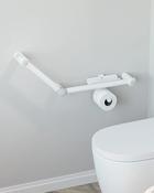 Sonia Go Care Toilet Roll Holder With Shelf - White image