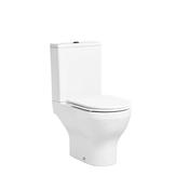 Tavistock Micra Evo Close Coupled Open Back Toilet &amp; Soft Close Seat image