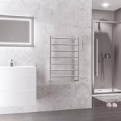 Eastbrook Tuscan Round Vertical Straight Heated Towel Rail Chrome image