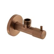 VADO Angle Isolating Valve - Brushed Bronze image