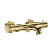 Bathworks Essentials Wall Mounted Bath Shower Mixer Brushed Brass image