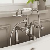 Burlington Guild Crosshead Bath Shower Mixer with Handset image