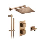 Vado Tablet Notion 2 Outlet Shower Pack - Brushed Bronze image