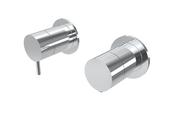 Water Evolution Flow 2 Outlet Concealed Thermostatic Shower Mixer Round Plate