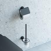 Sonia Tecno Project Bathroom Metal Soap Dish Black image