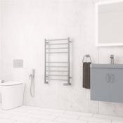 Eastbrook Violla II Stainless Steel Towel Rail Brushed 790x500 image
