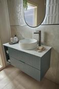 Tavistock Cadence 800 Fluted Wall Hung Vanity Unit &amp; Basin