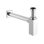 Vado Wastes &amp; Fittings Contemporary Square Bottle Trap 1.1/4”with 35mm Outlet image