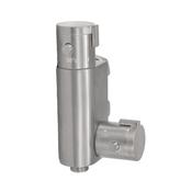 Bathworks Essentials Thermostatic Vertical Valve for Douche Brushed Nickel