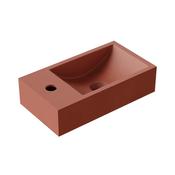 HiB Entero Brick Red 400mm Concrete Basin